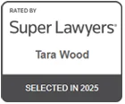 Rated by Super Lawyers Tara Woods